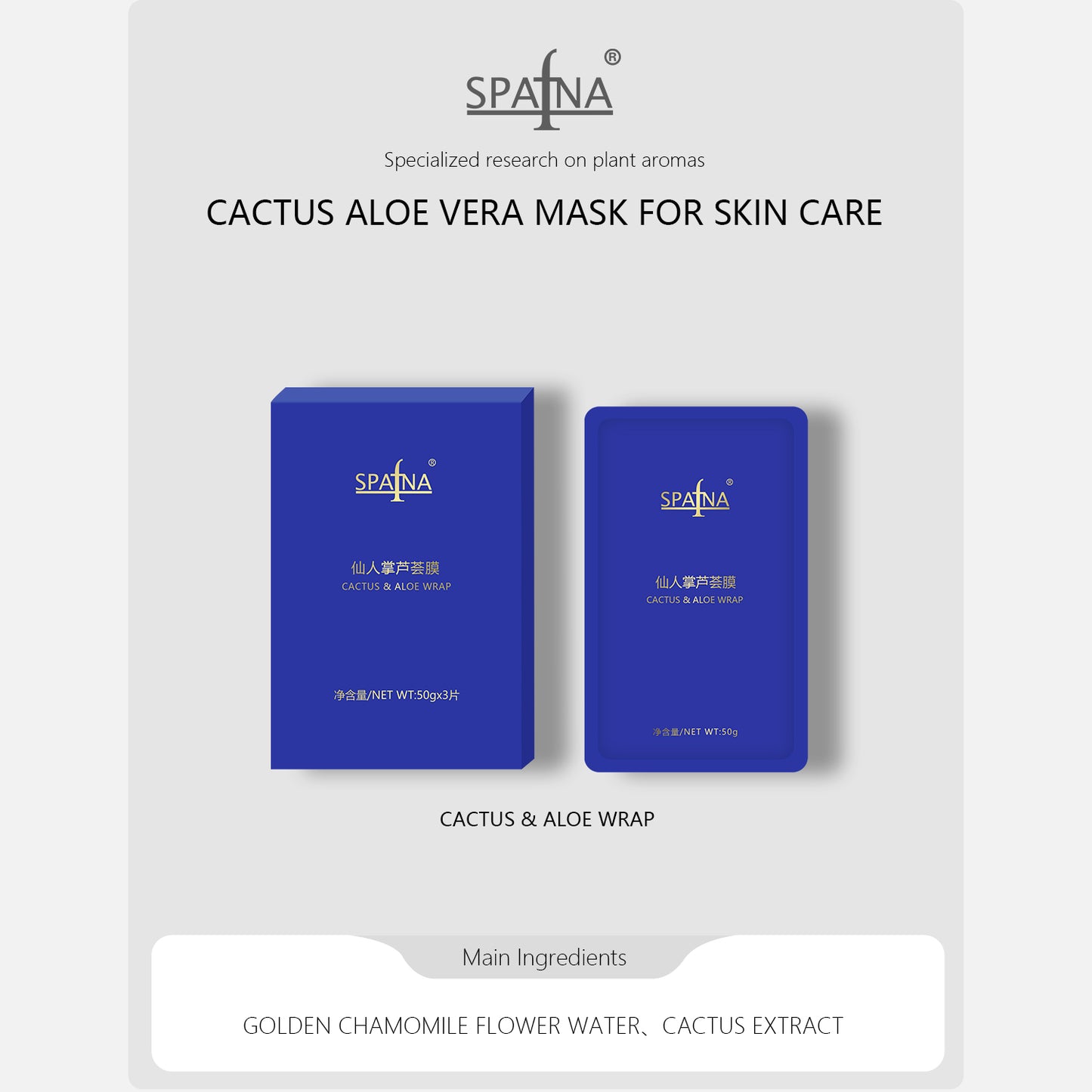 Cactus & Aloe Wrap